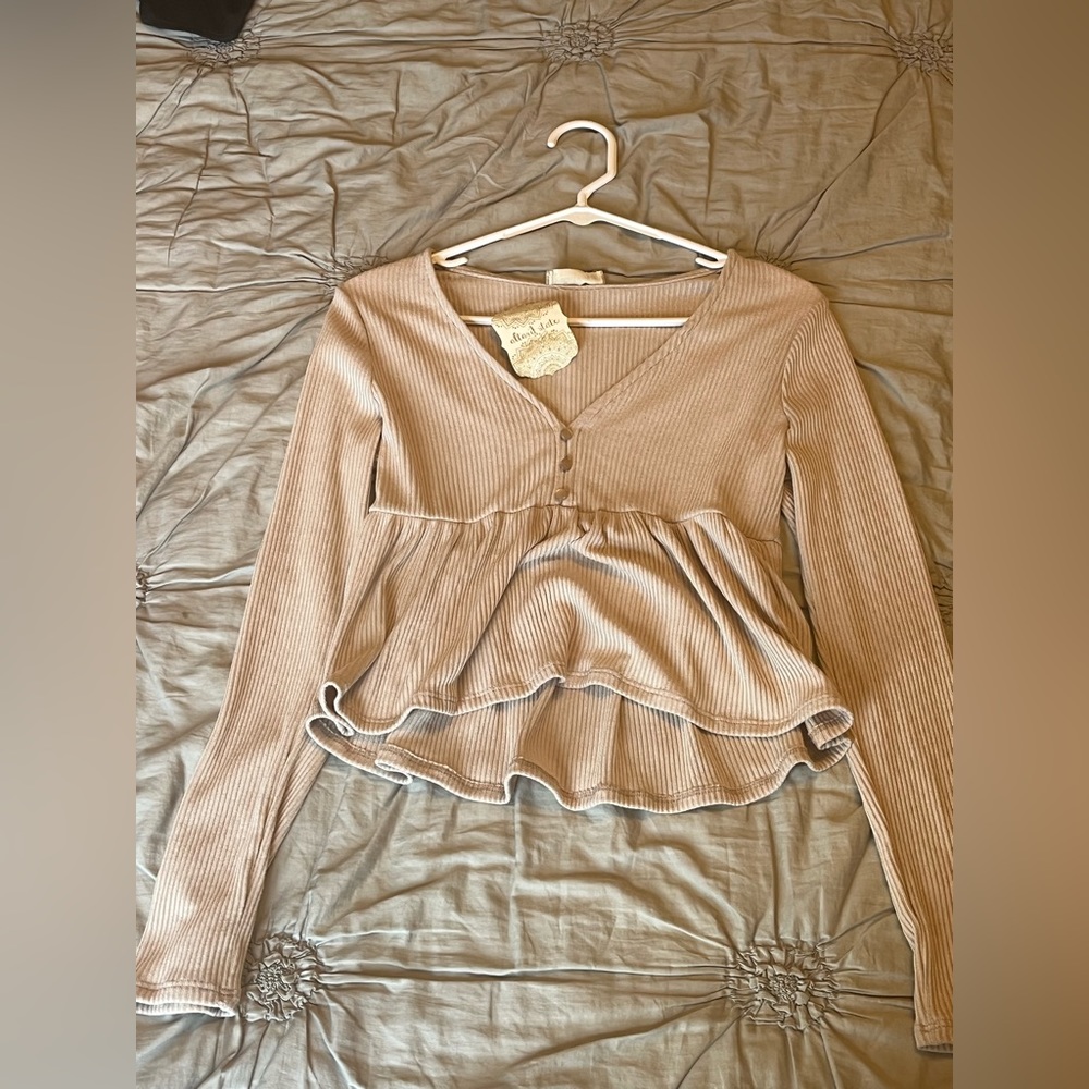 Altard state babydoll top NWT
